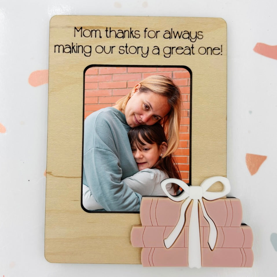 Mother's day bookish photo frame