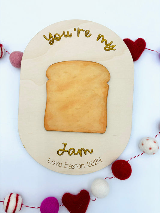 Handprint or Footprint keepsake - You're my Jam