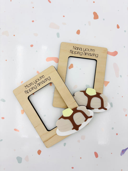 Mother's day pancake photo frame