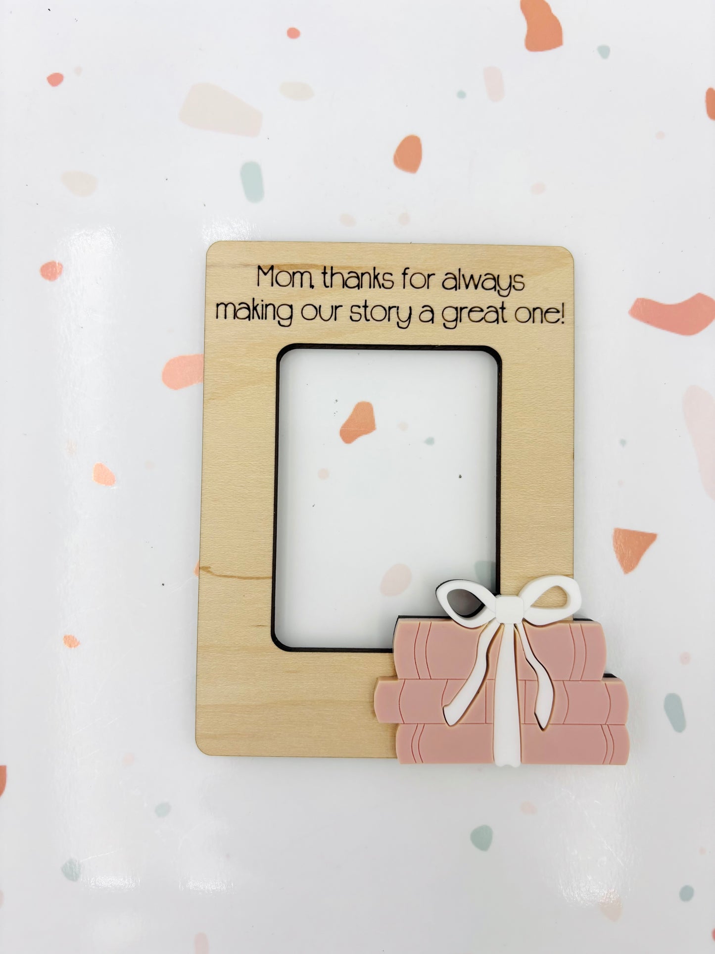 Mother's day bookish photo frame