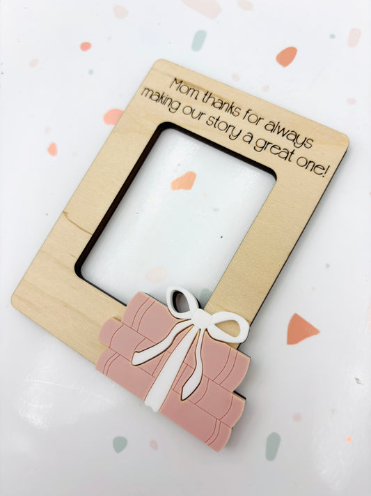 Mother's day bookish photo frame