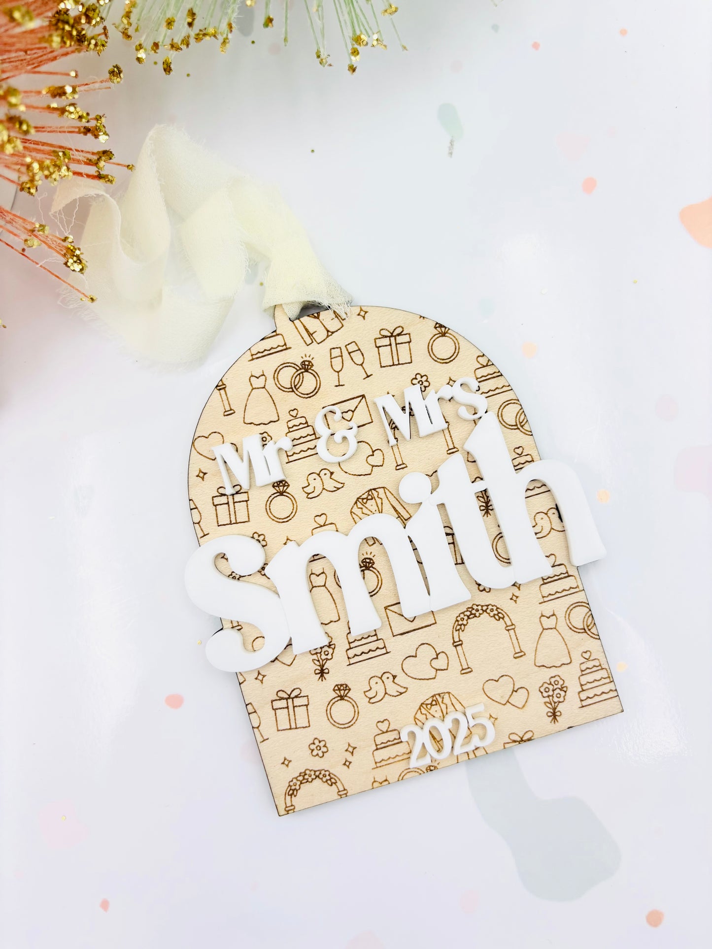 Wedding/Marriage Ornament