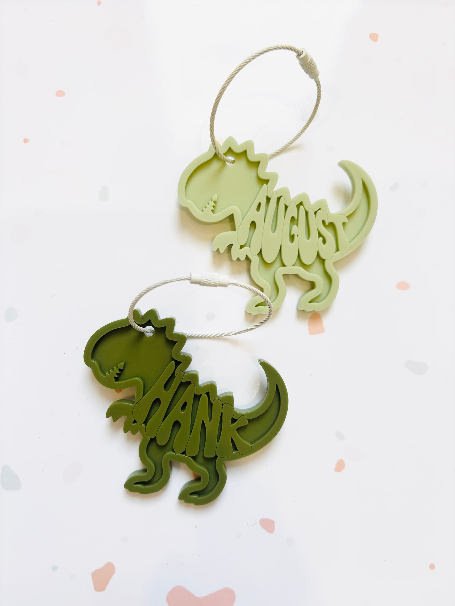 Dinosaur Bag Tag