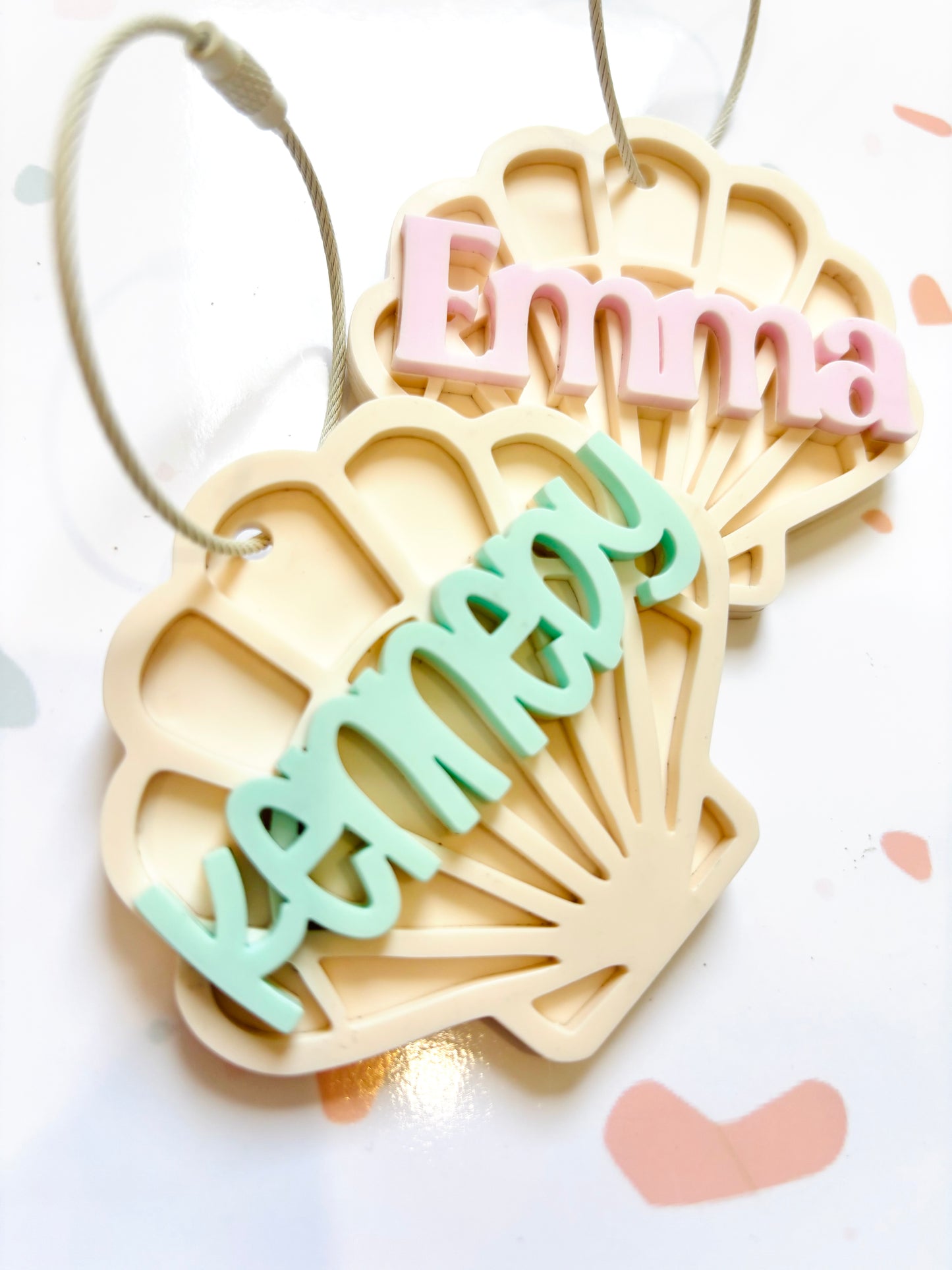Seashell Bag Tag