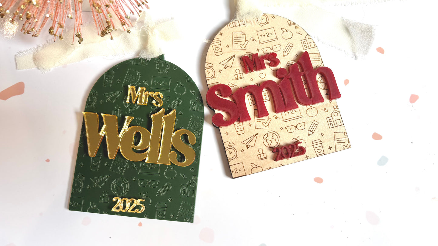 Teacher/Educator Ornament