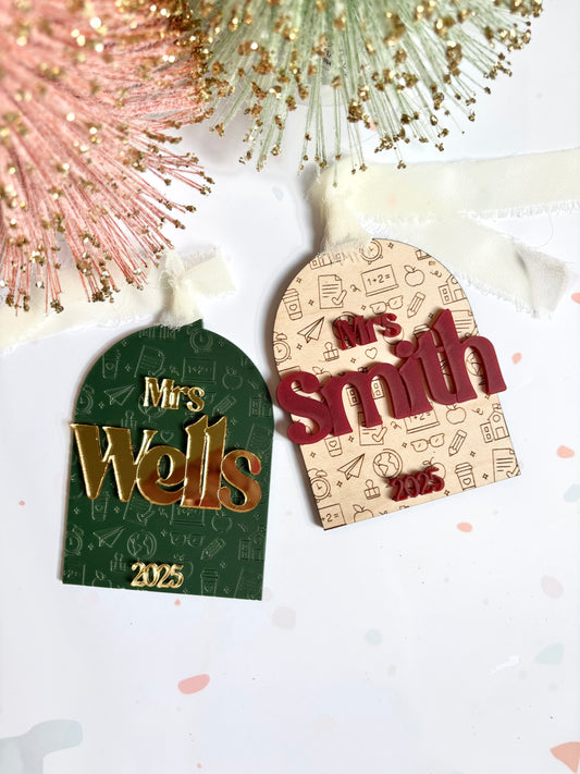 Teacher/Educator Ornament