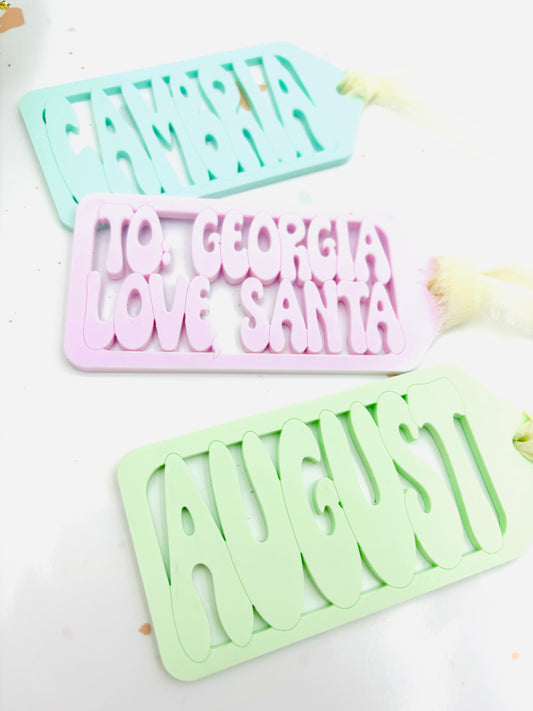 Personalized Gift Tags