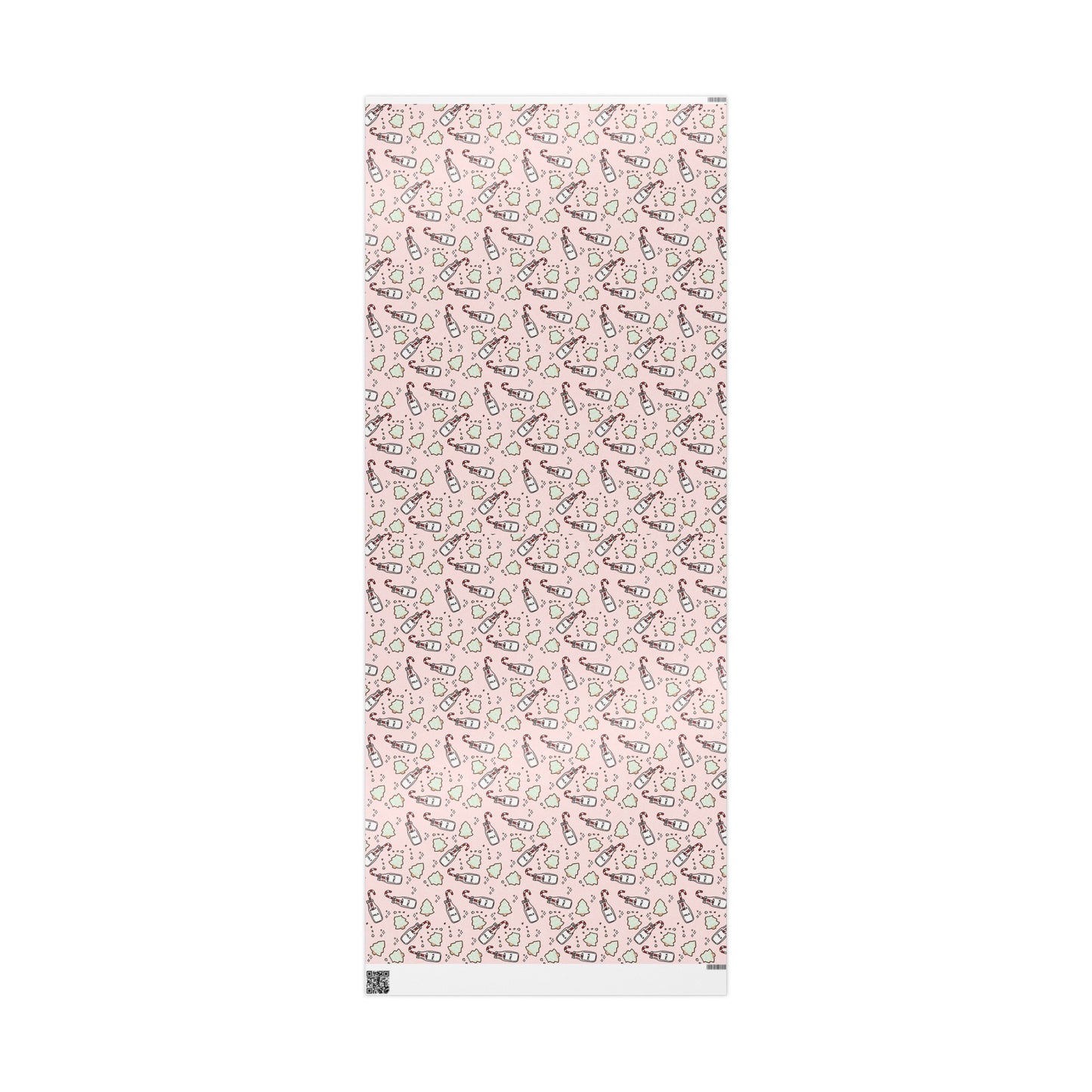 Cookies & Milk Wrapping paper - Pink