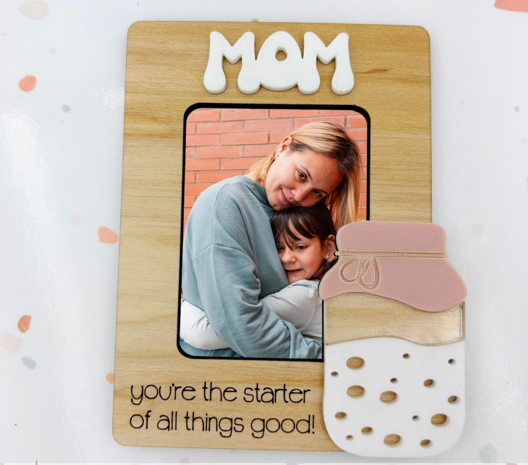 Mother's day sourdough photo frame