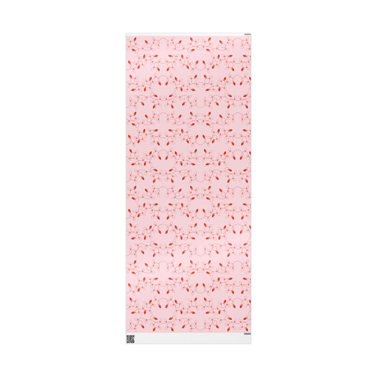 Vintage Christmas Lights Wrapping paper - Pink