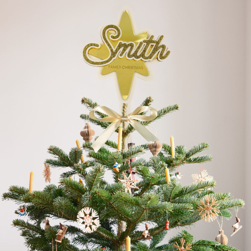 Custom Starburst Tree Topper
