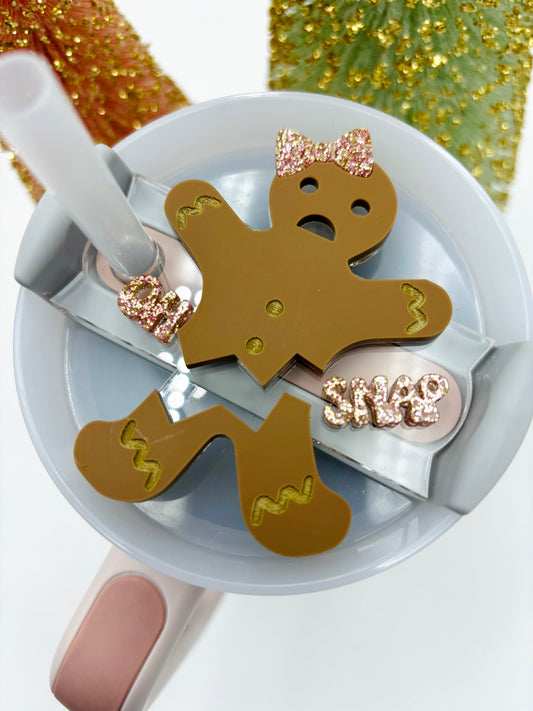 Gingerbread Stanley topper