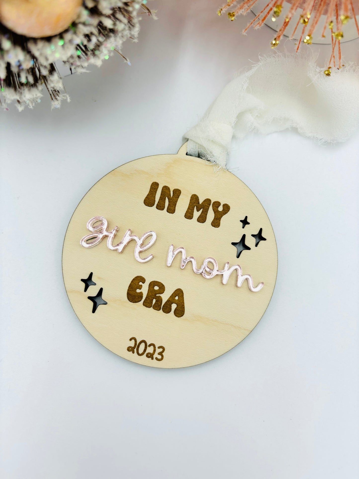 In My ___ Era Christmas ornament