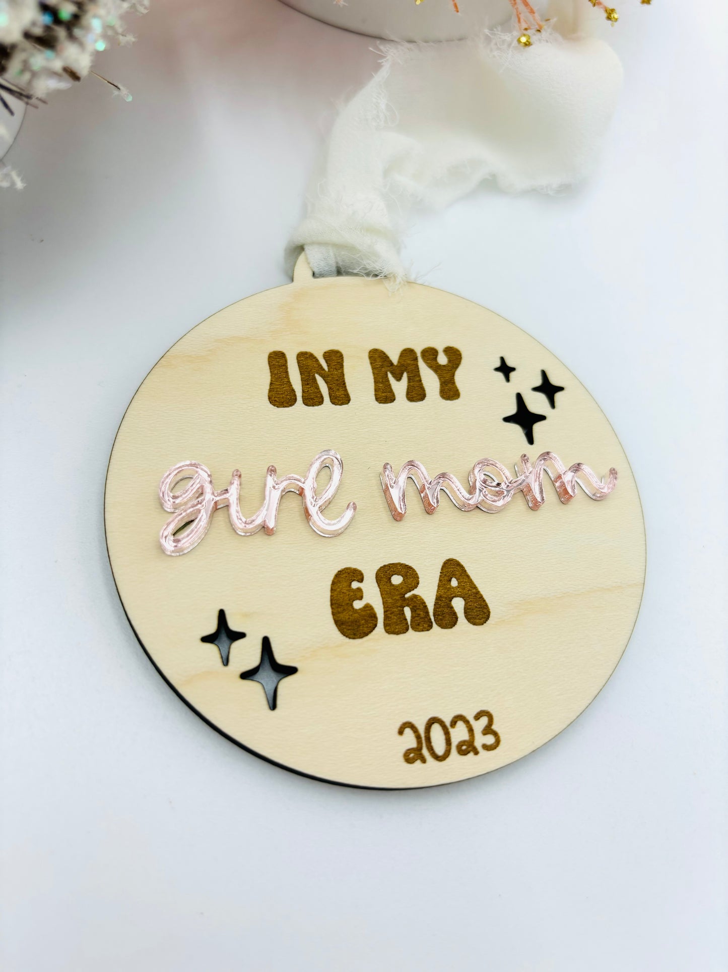 In My ___ Era Christmas ornament