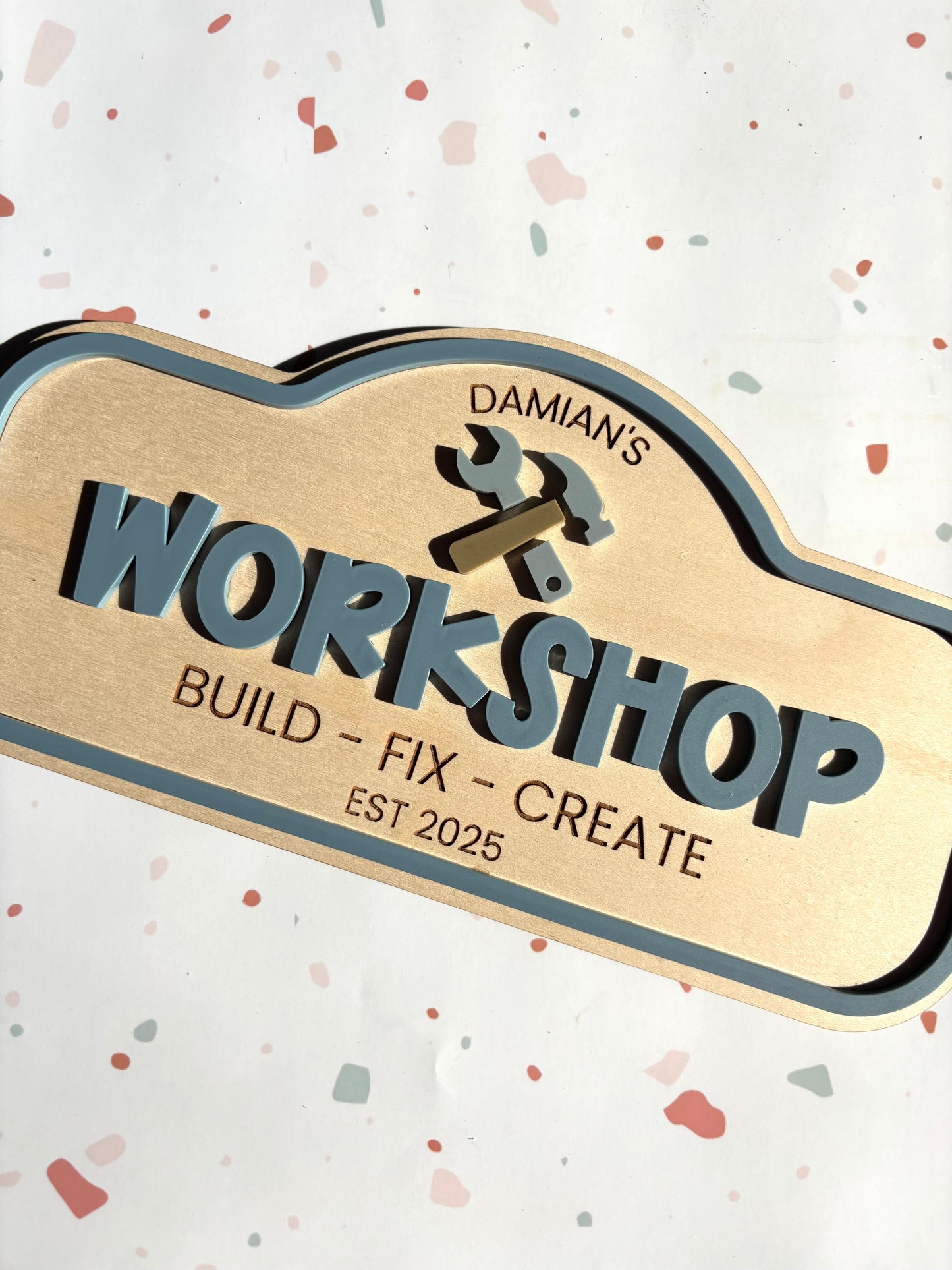 Pretend Play Sign - Workshop