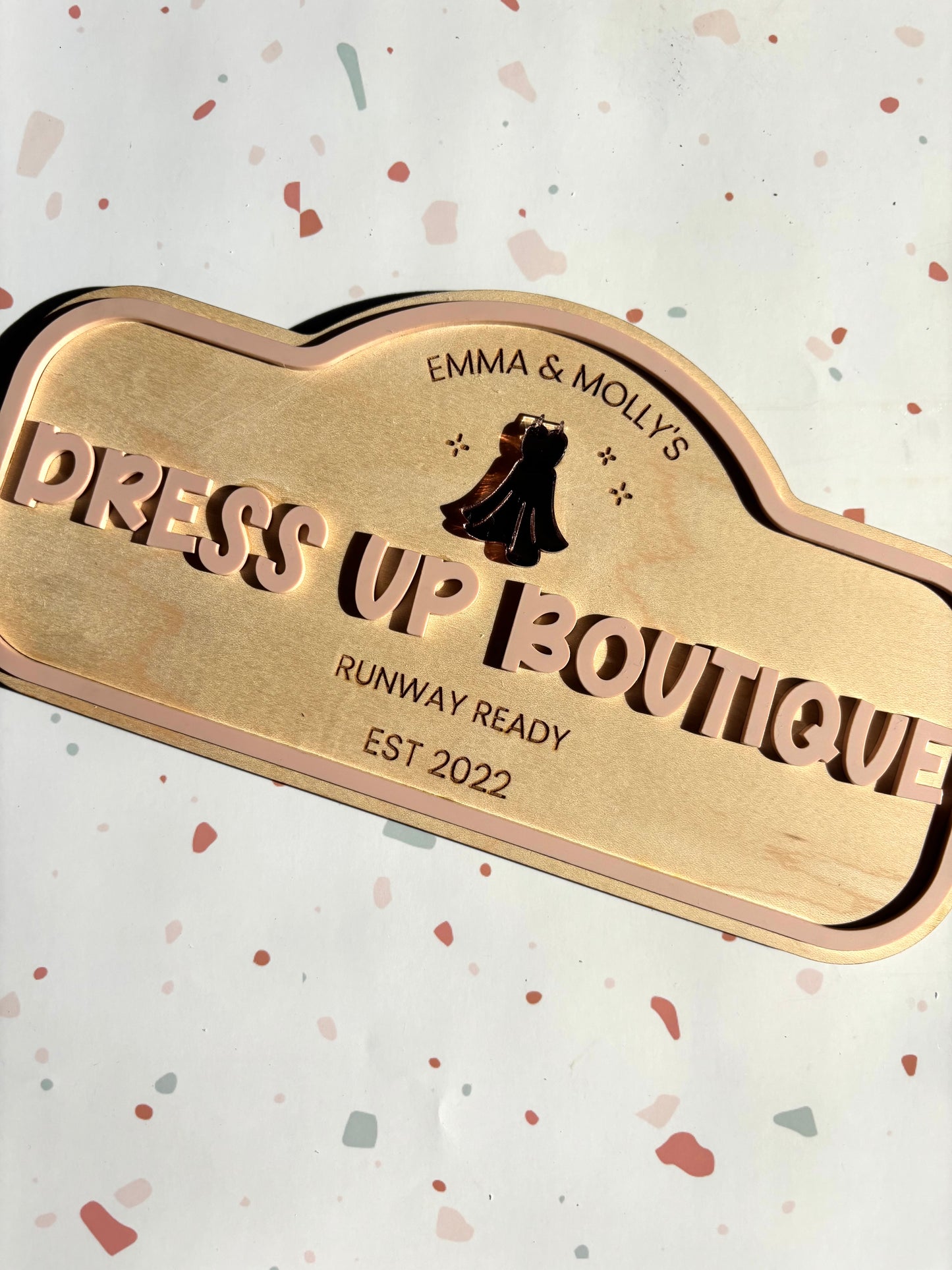 Pretend Play Sign - Dress up Boutique