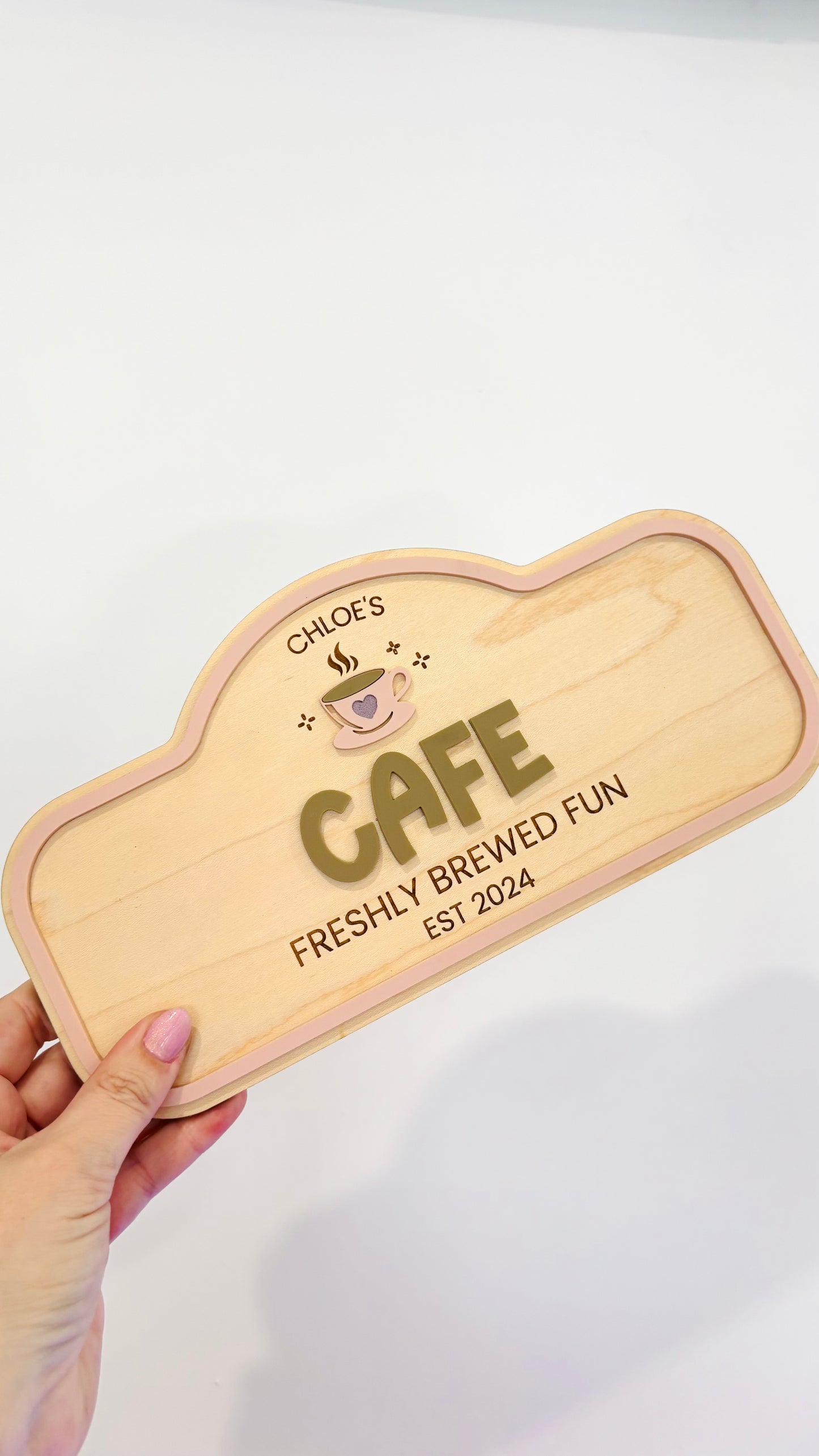 Pretend Play Sign - Cafe