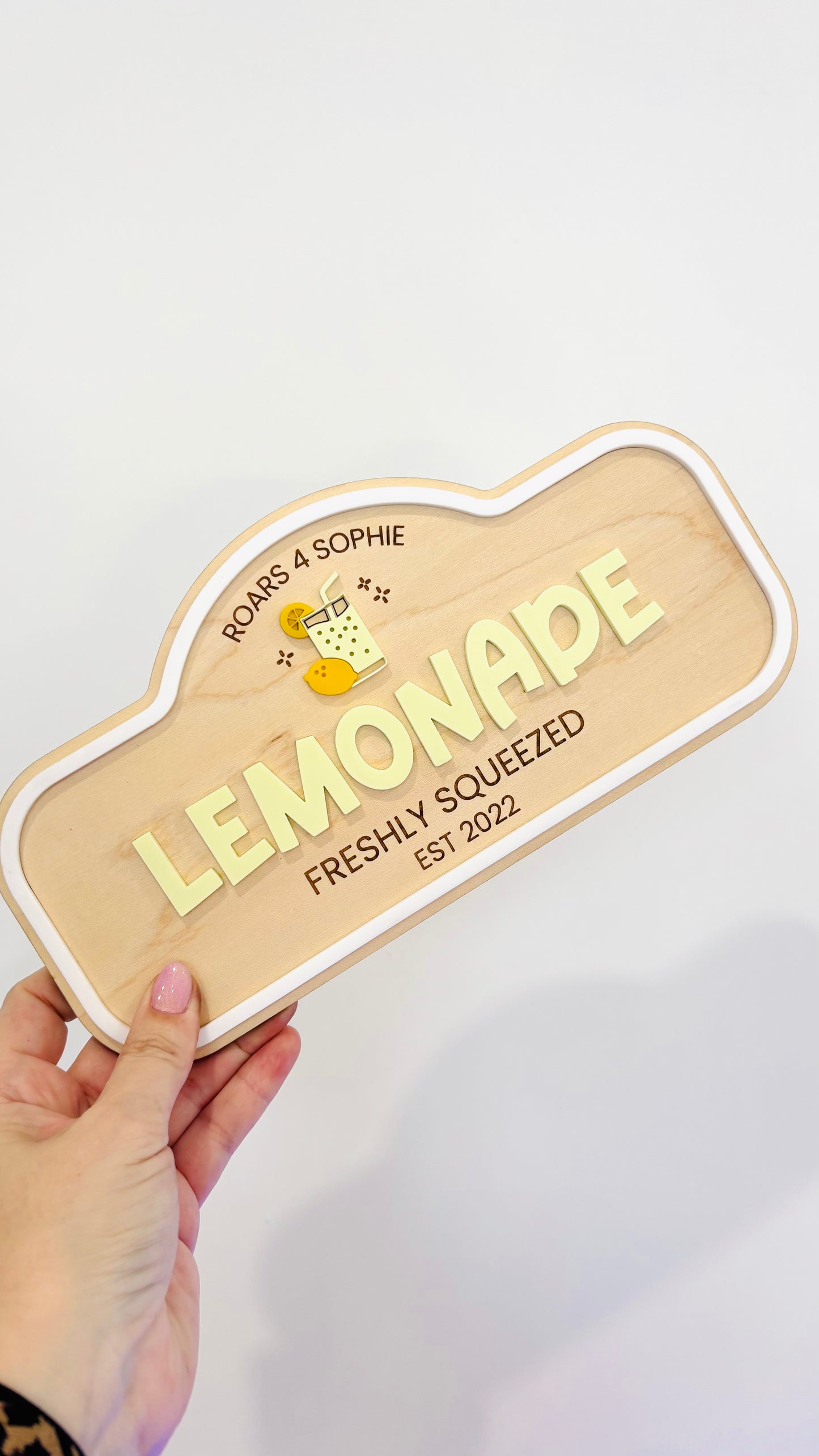 Pretend Play Sign - Lemonade