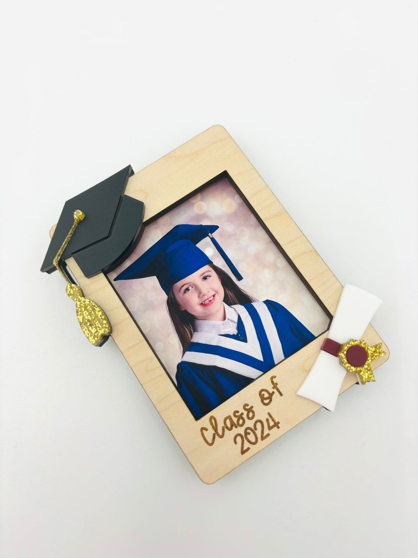 Graduation magnetic photo frame