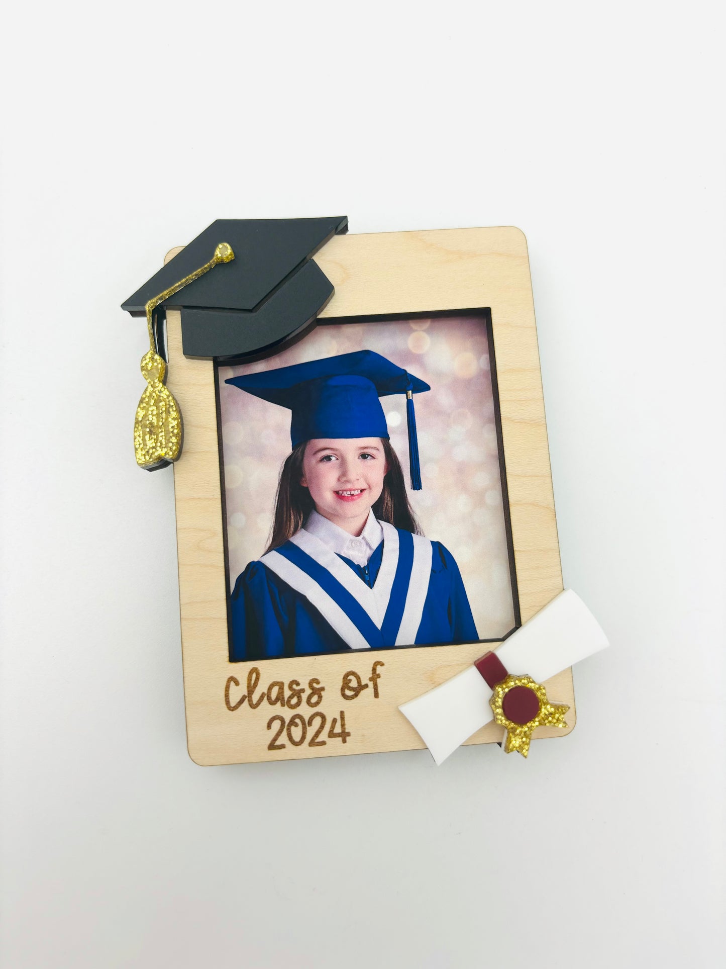 Graduation magnetic photo frame