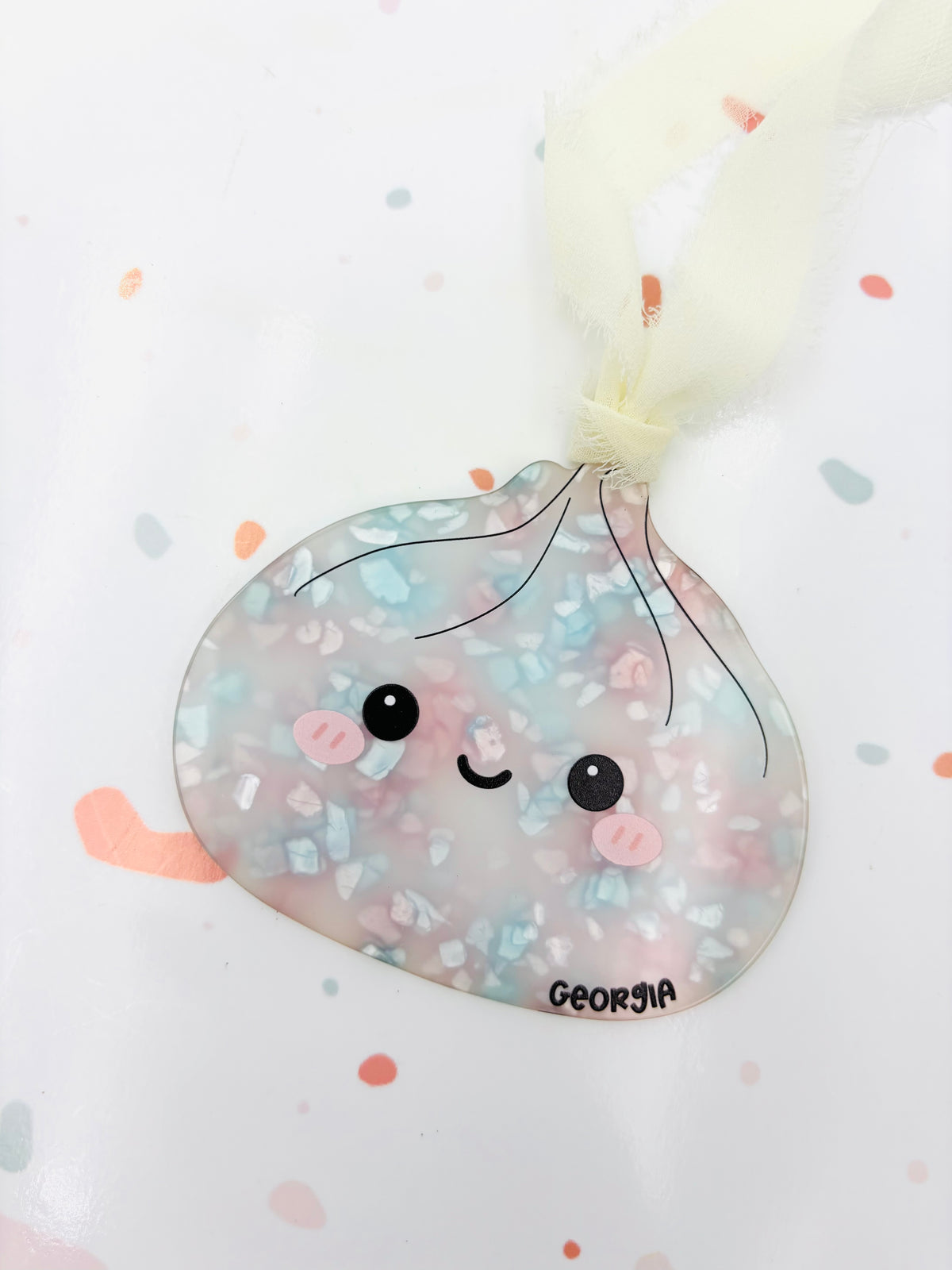 Squishy Dumpling Ornament