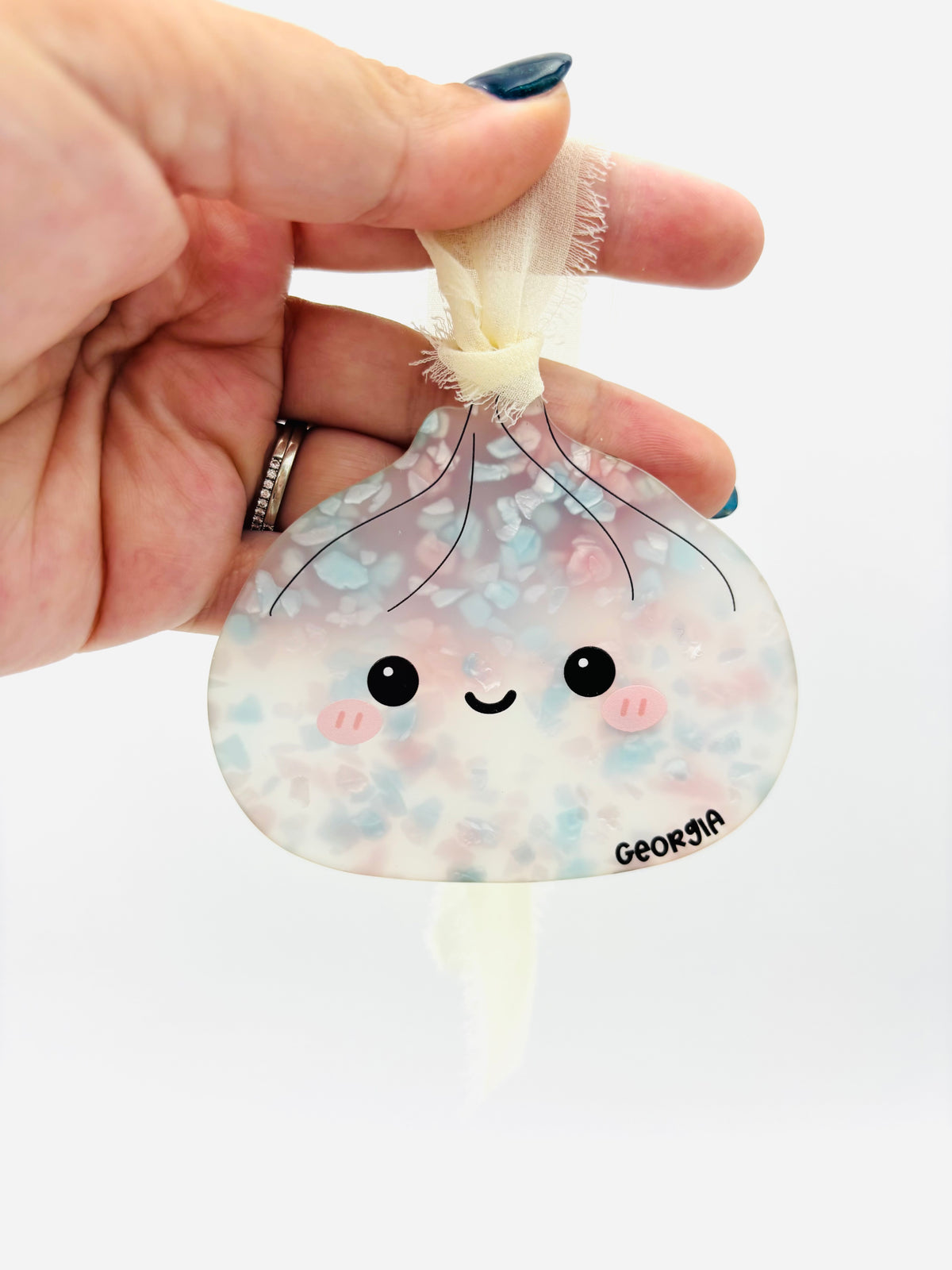 Squishy Dumpling Ornament