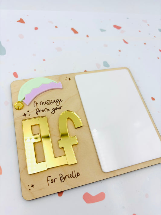 A message from your elf board