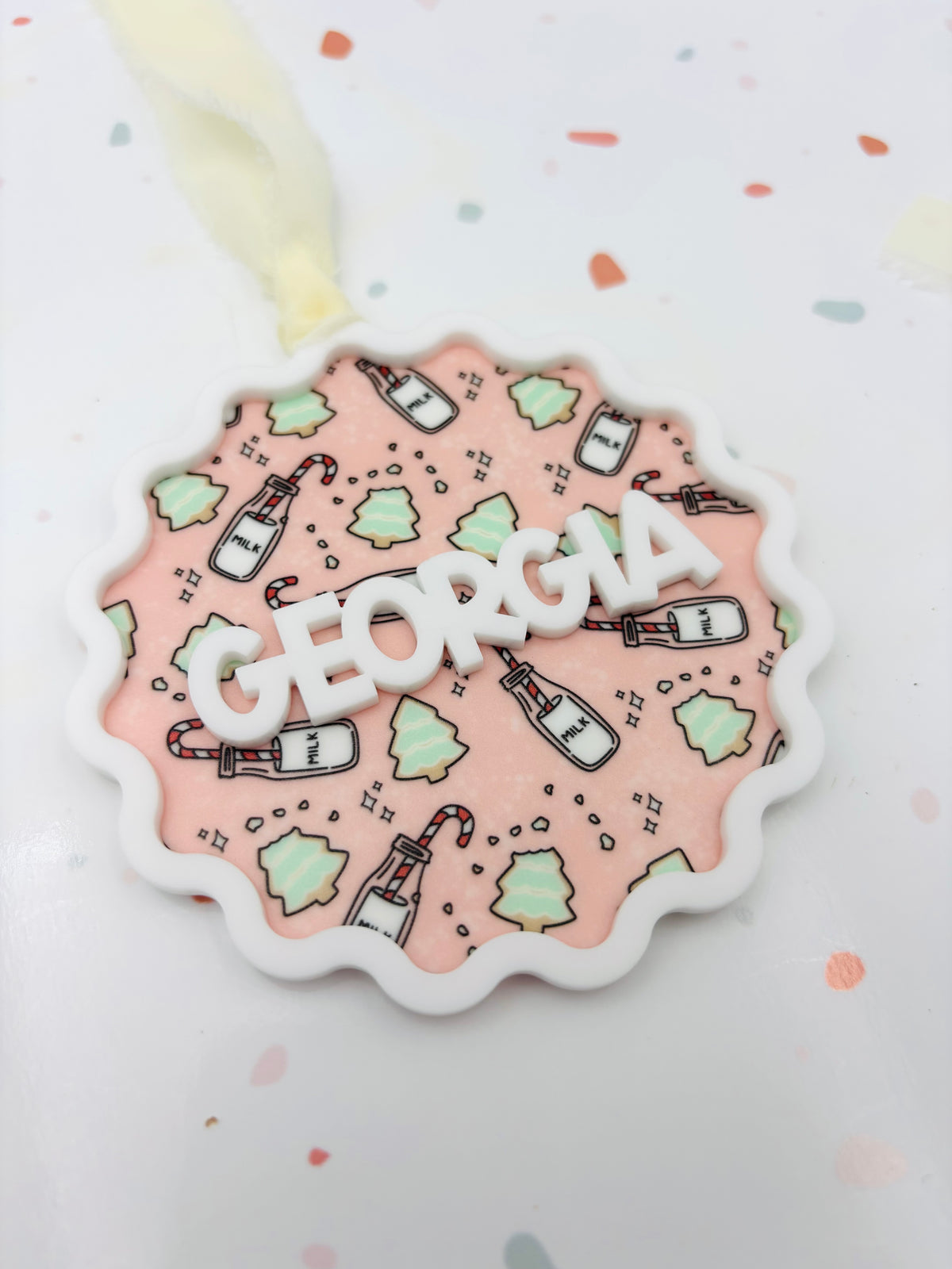 Milk & Cookies Ornament