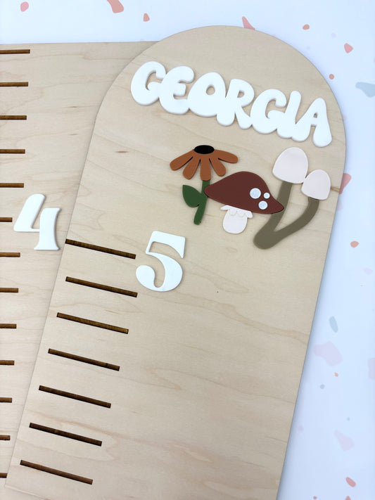 Mushroom Growth Chart