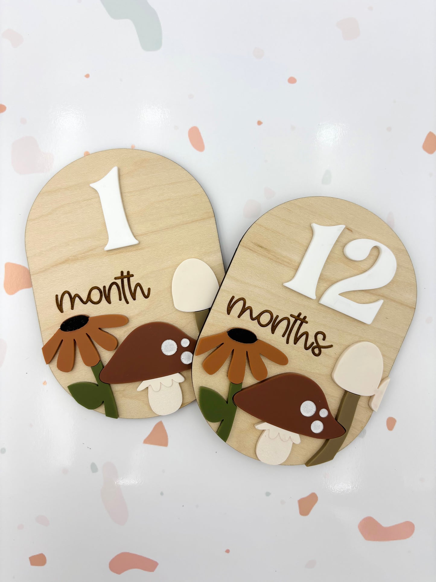 Woodland Mushroom Monthly Milestones