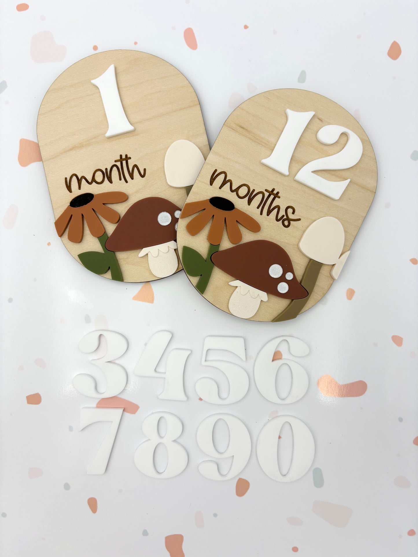 Woodland Mushroom Monthly Milestones