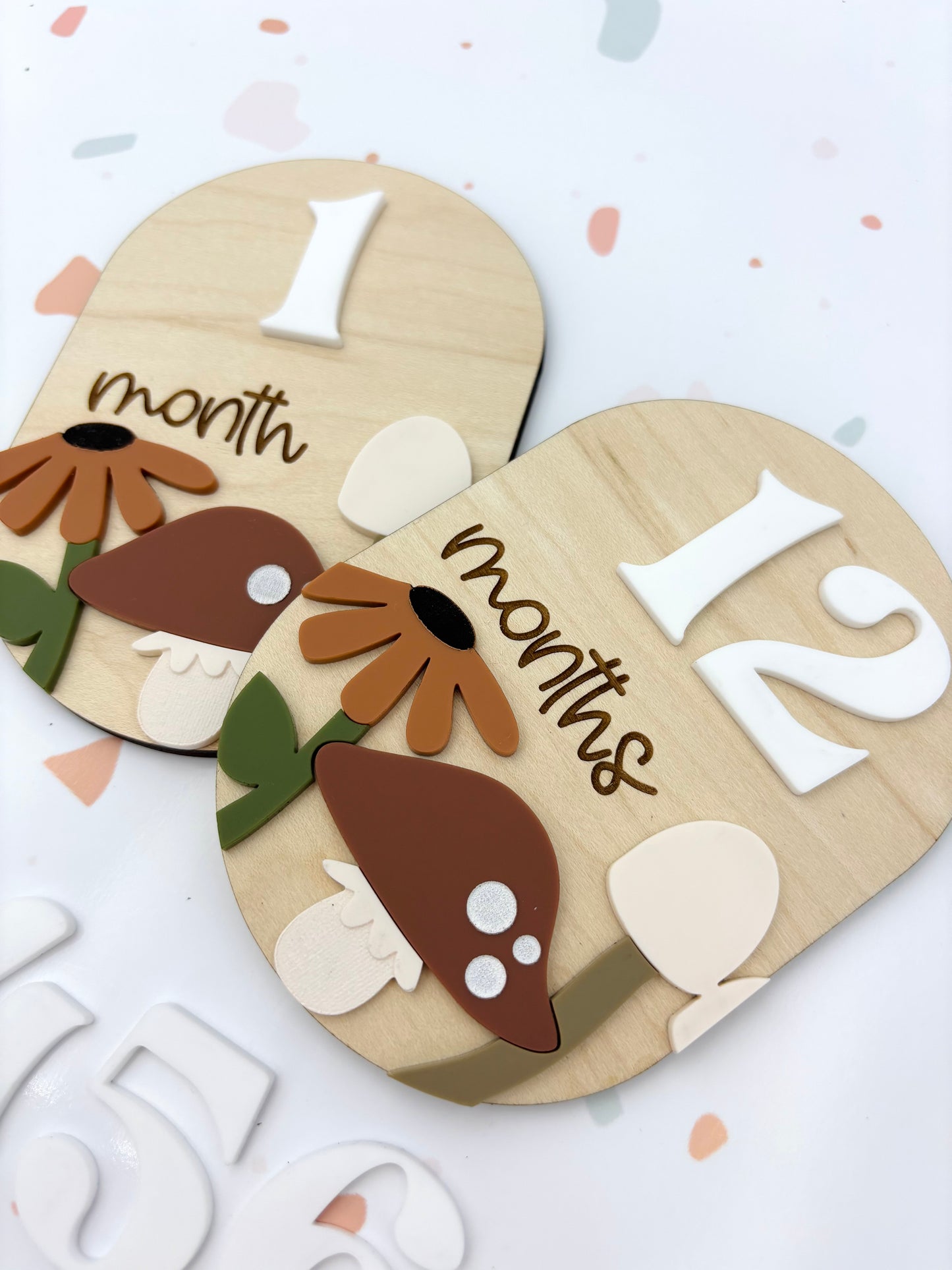 Woodland Mushroom Monthly Milestones