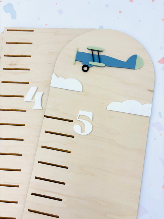 Vintage Airplane Growth Chart
