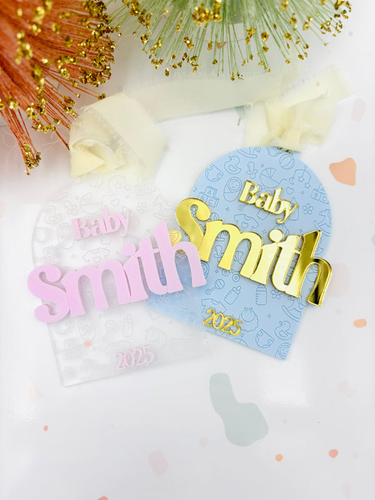 New Baby Ornament