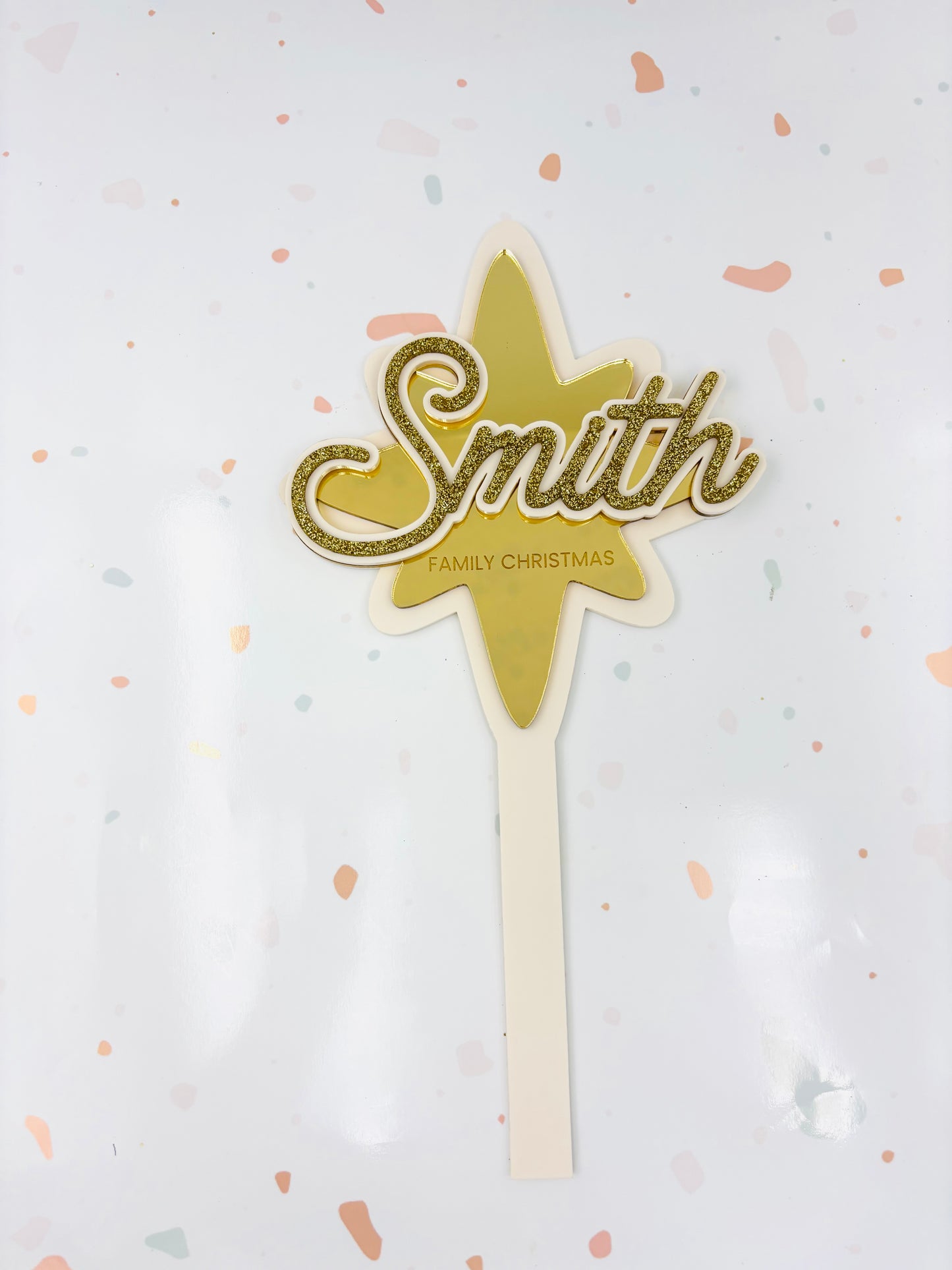 Custom Starburst Tree Topper