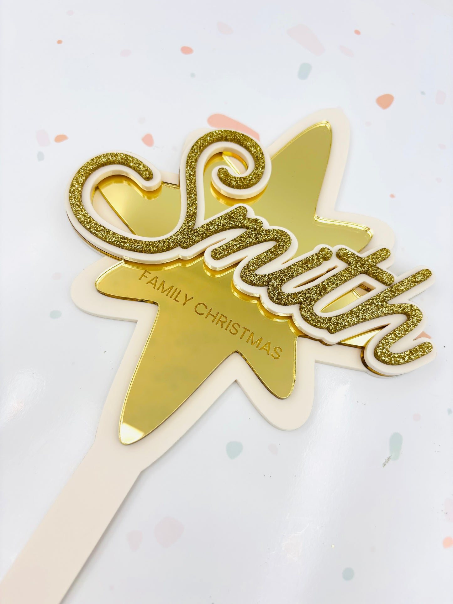 Custom Starburst Tree Topper