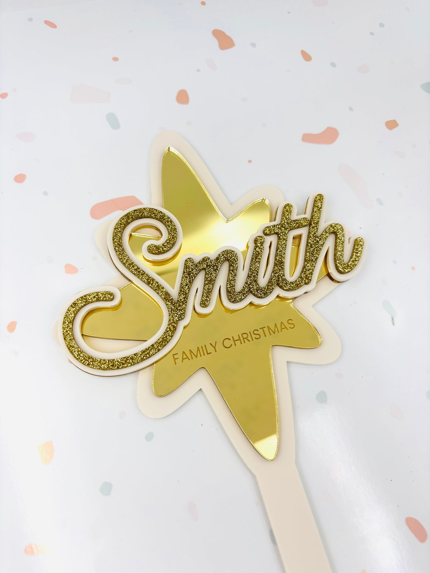 Custom Starburst Tree Topper