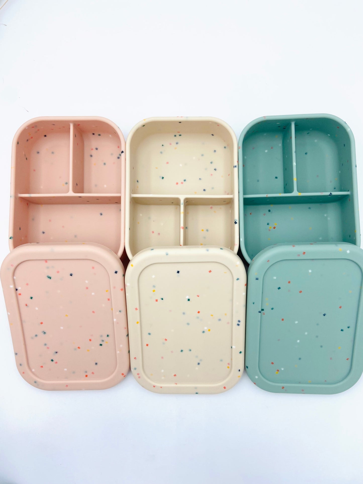 Engraved silicone bento box