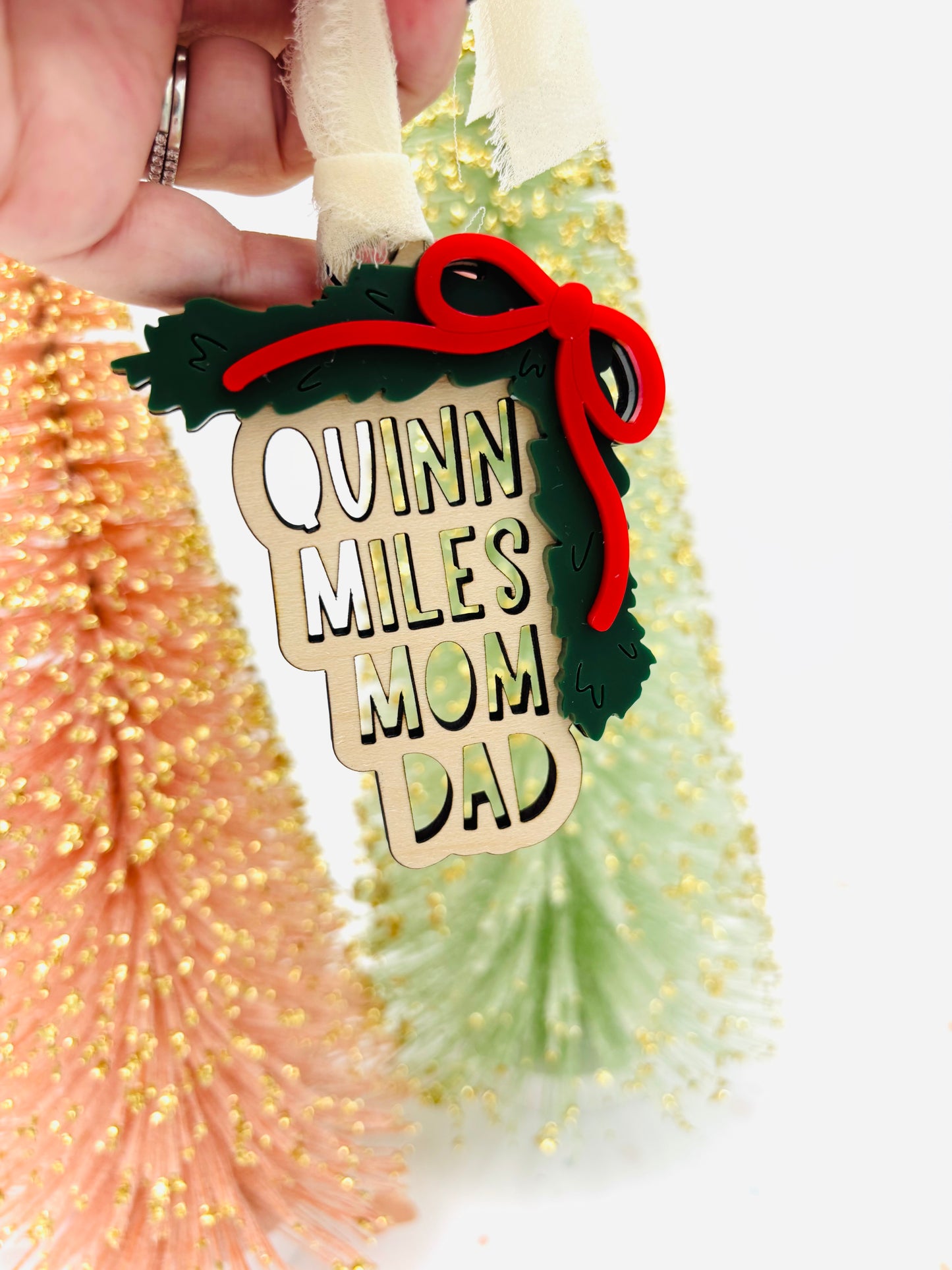 Garland Family Christmas Ornament