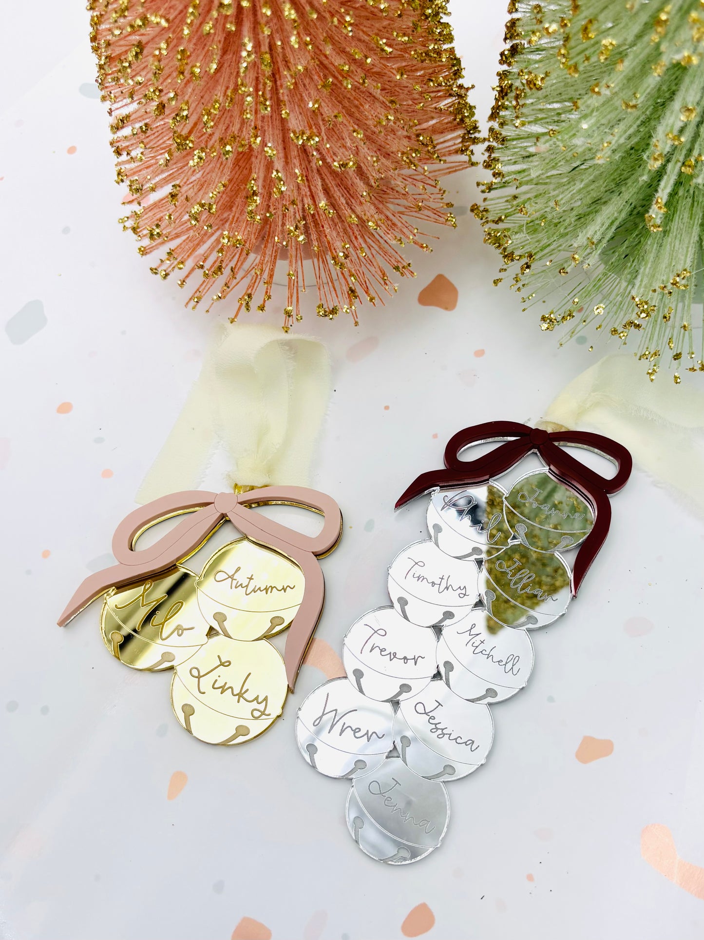 Bells Family Christmas Ornament