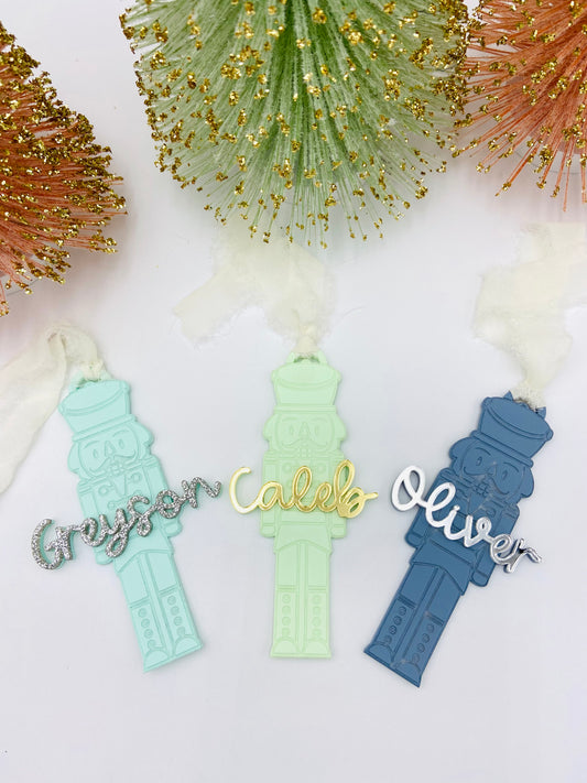 Nutcracker Personalized Christmas ornament