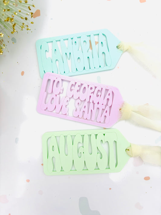 Personalized Gift Tags