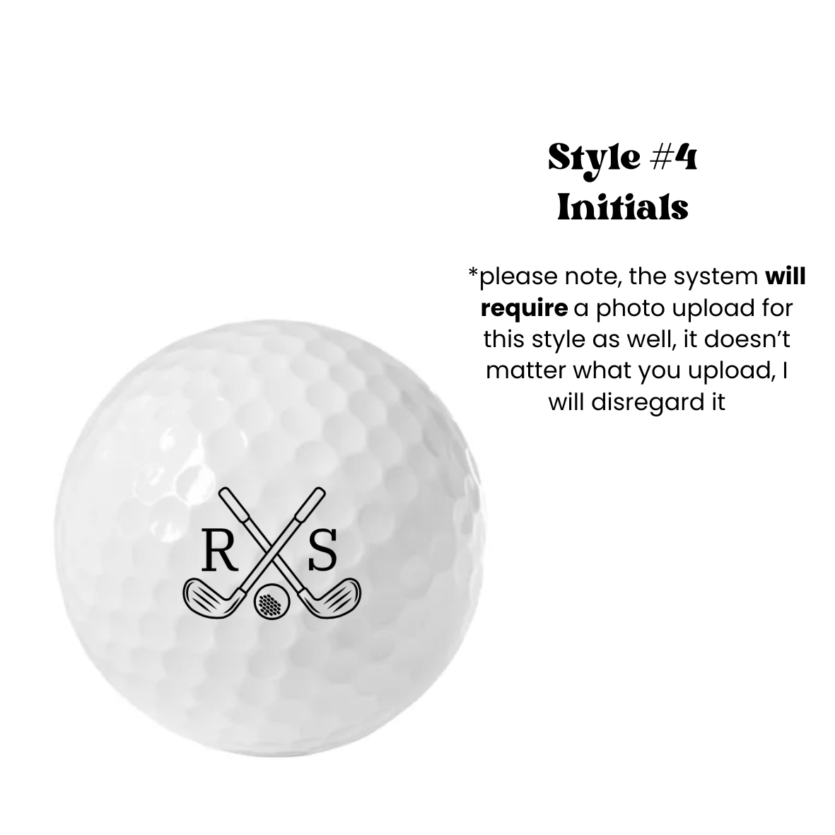 Custom Printed Generic Golf Balls – Set of 3 [PREORDER]