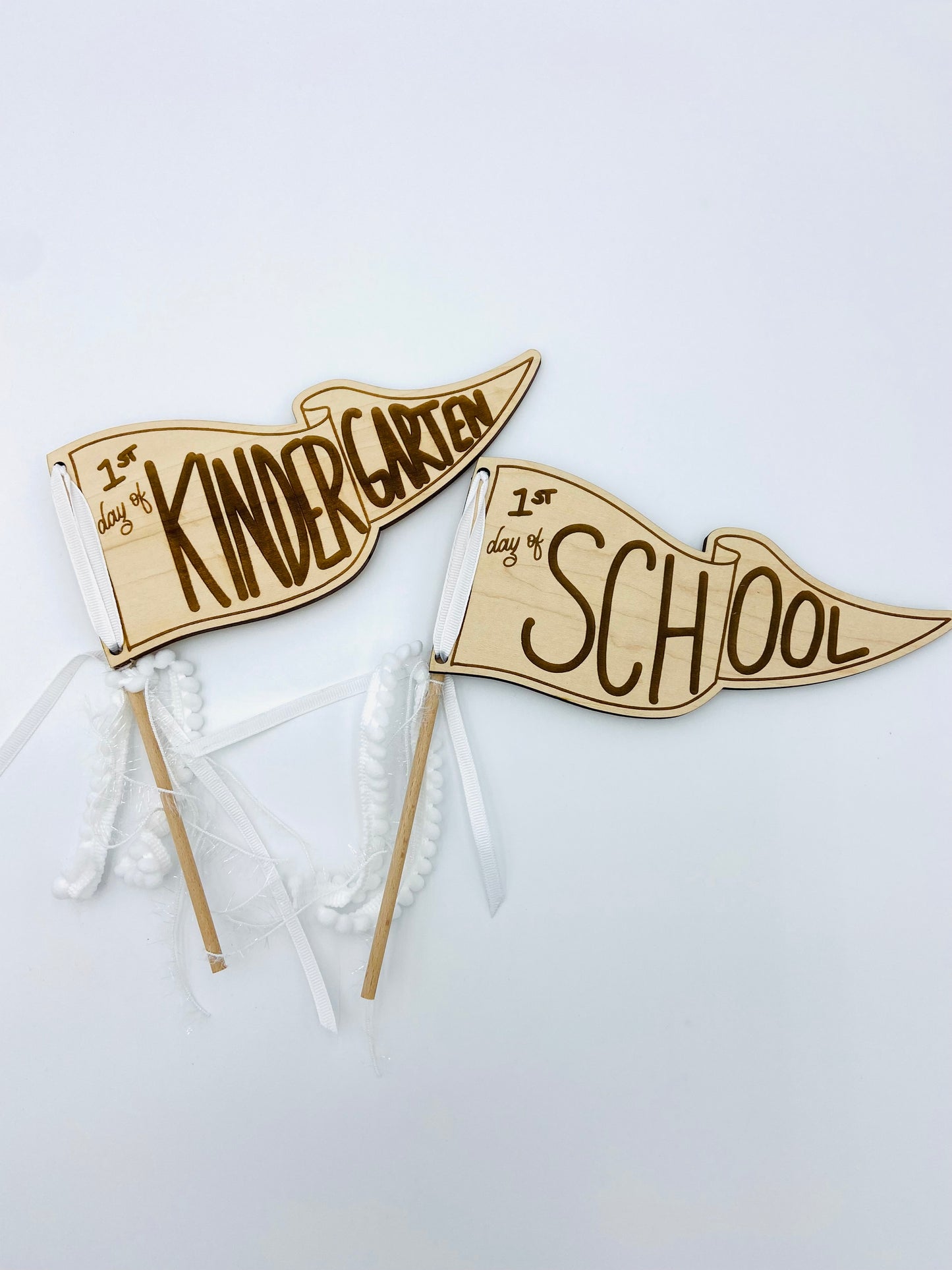 First day of School or Kindergarten pennant