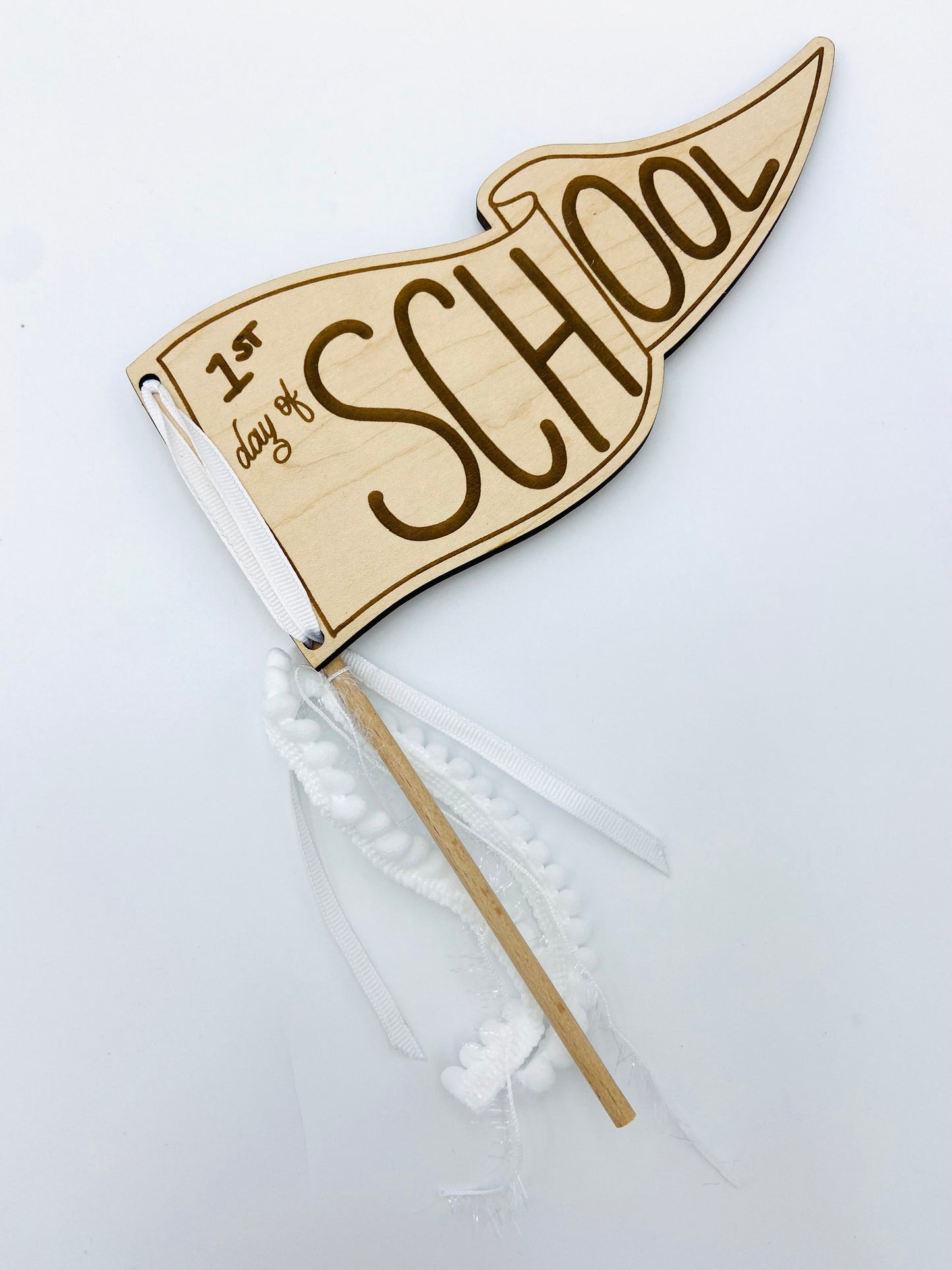 First day of School or Kindergarten pennant