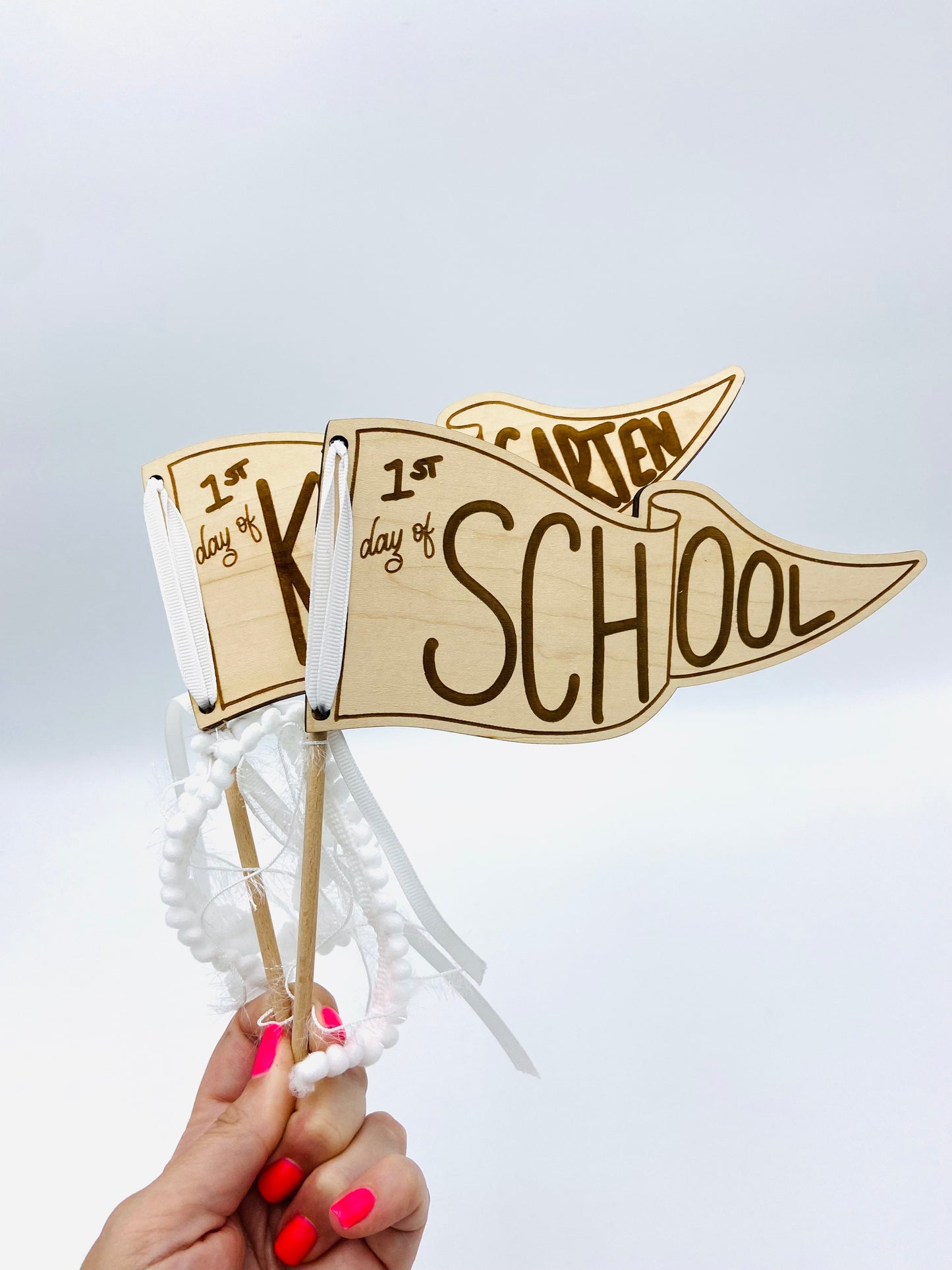 First day of School or Kindergarten pennant