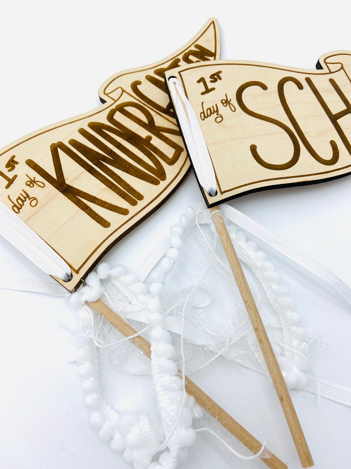 First day of School or Kindergarten pennant