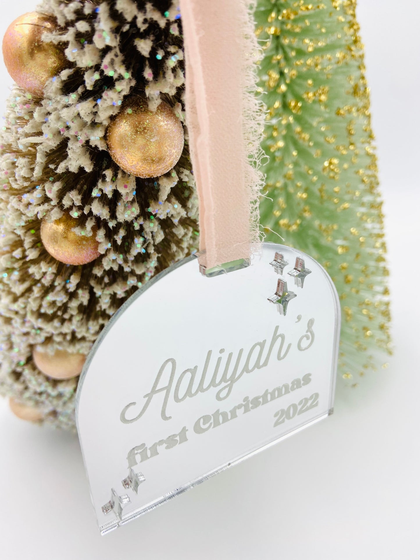 Baby's first Christmas ornament - Personalized