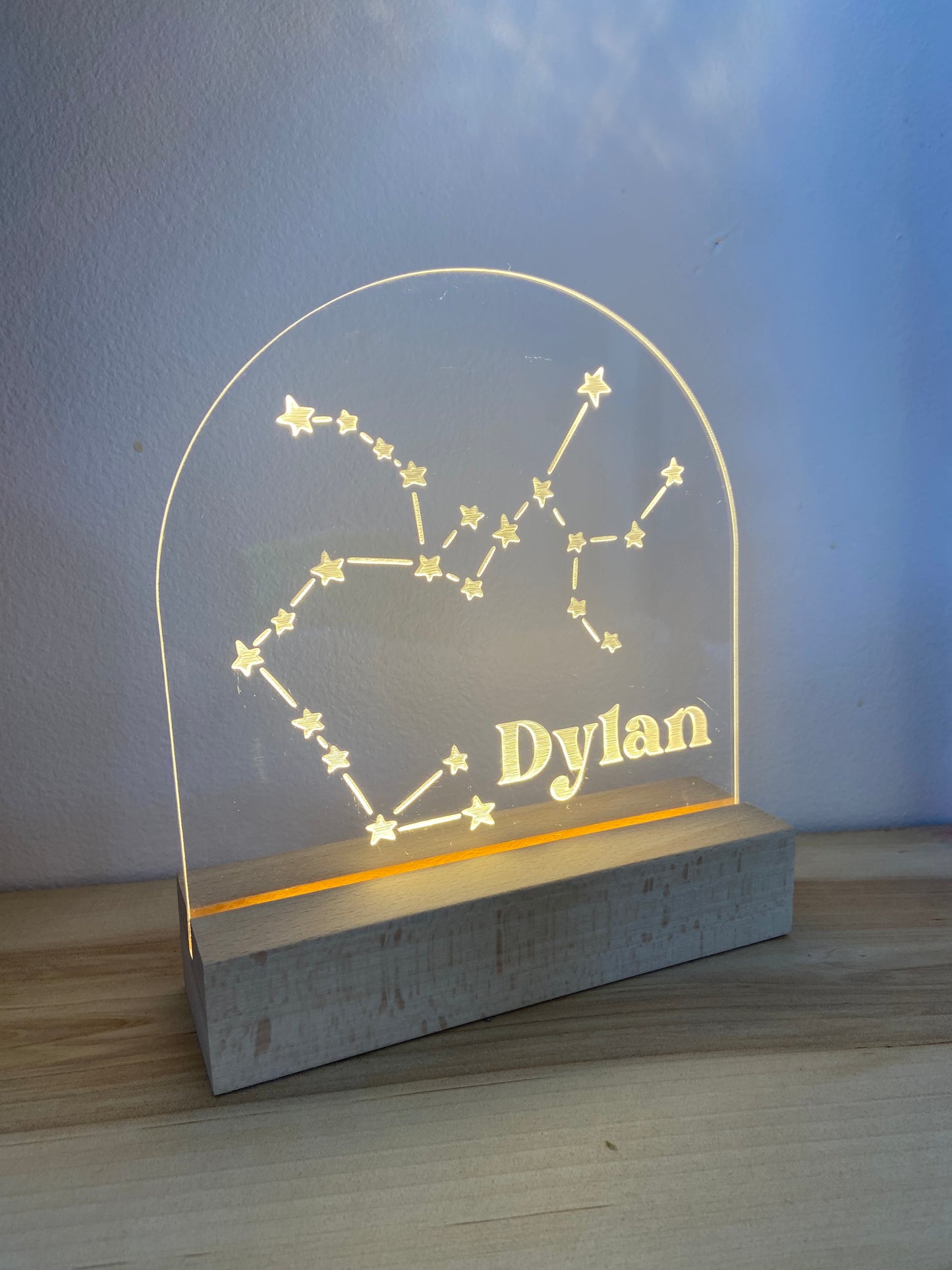 Personalized Constellation LED nightlight