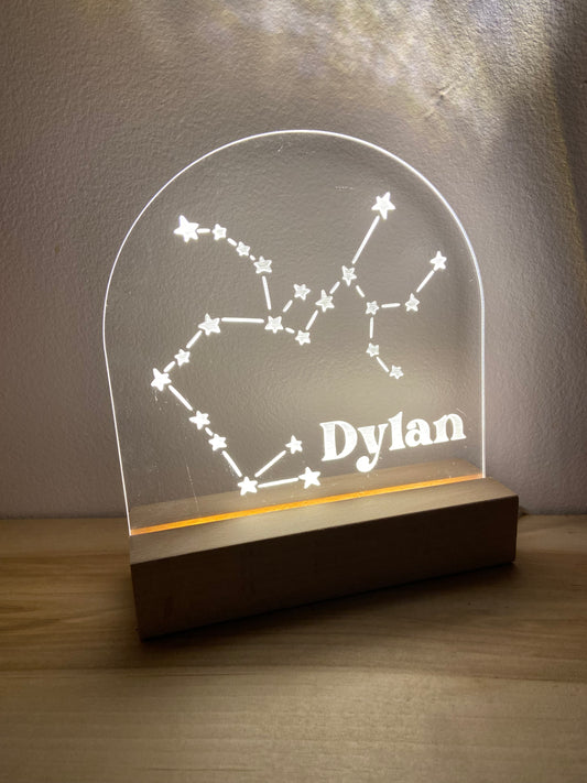 Personalized Constellation LED nightlight